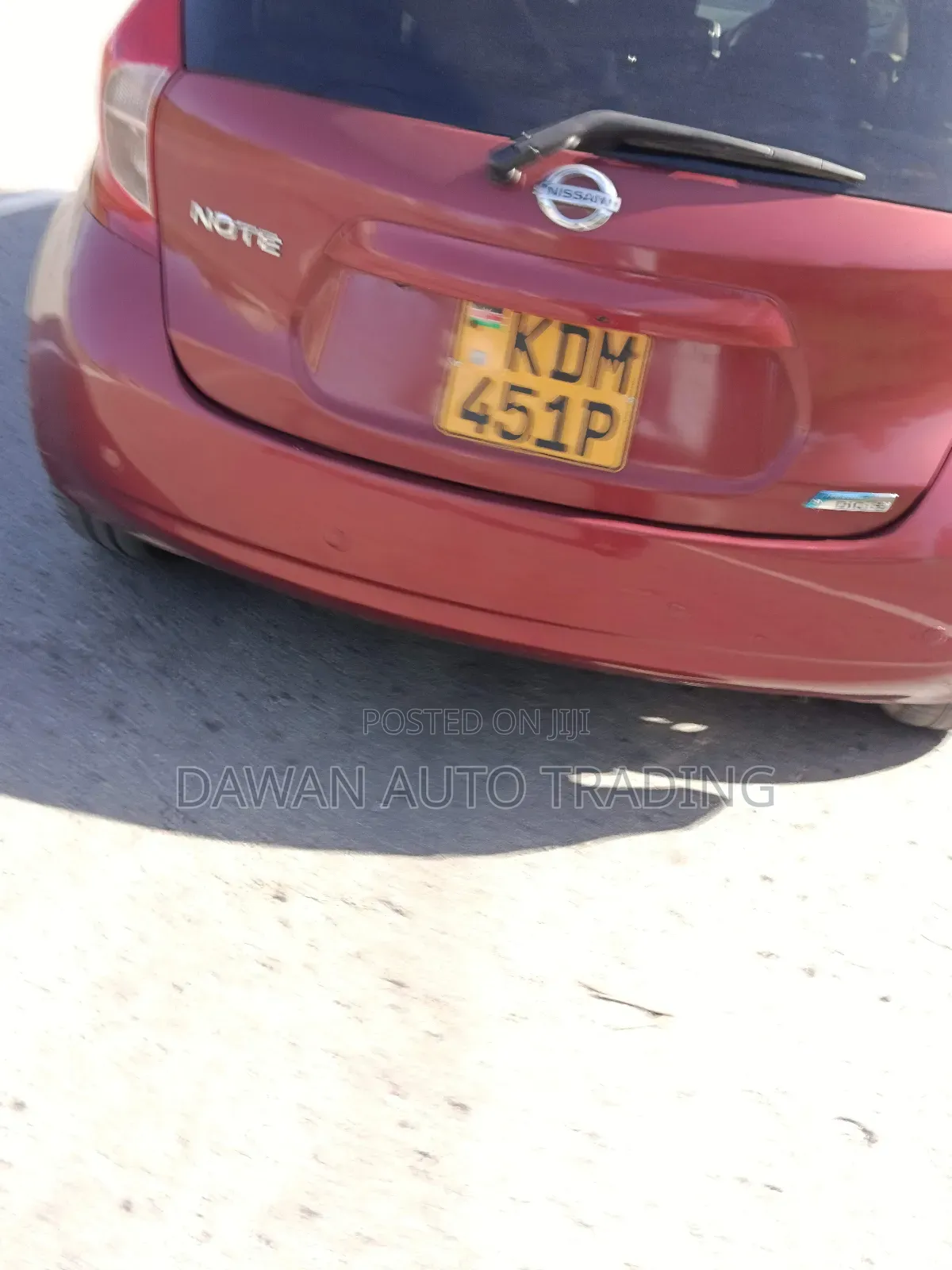 Nissan Note 2016 Red