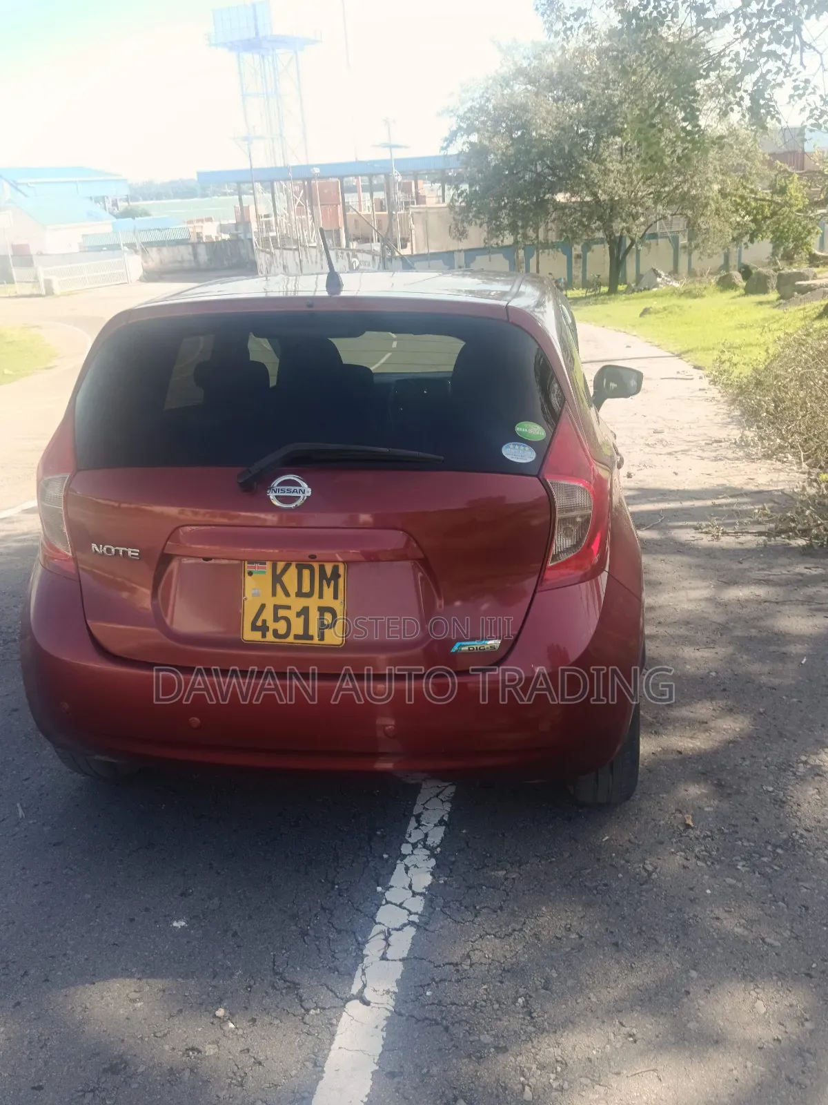 Nissan Note 2016 Red