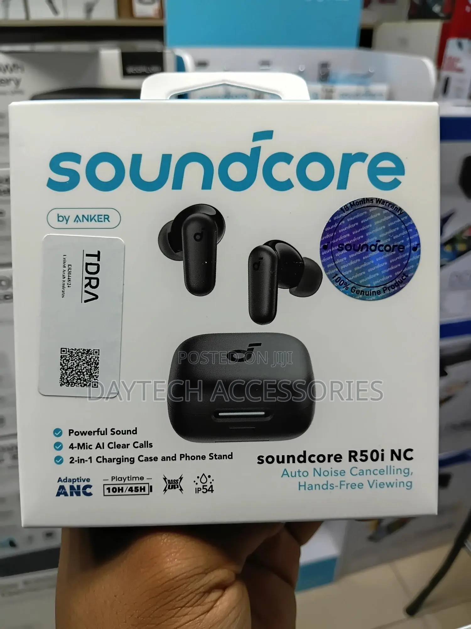 This Is a Soundcore R50i Nc Noise-Cancelling Earbud Set by Anker.