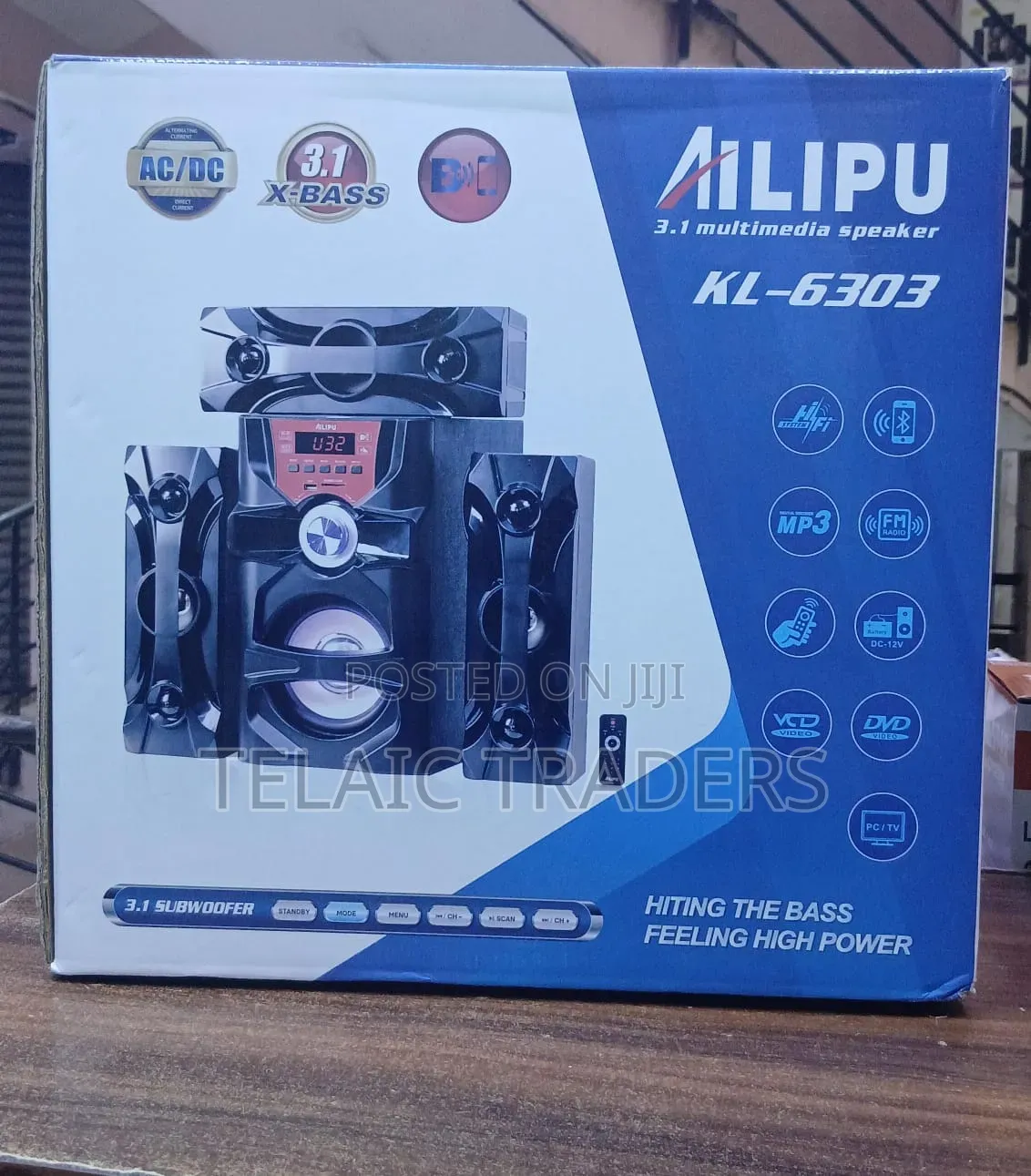 Ailipu Kl-6303 3.1 Multimedia Speaker