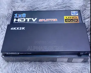 Audio/Video Device 1x8 HDTV Splitter With Uhd 4kx2k 3d
