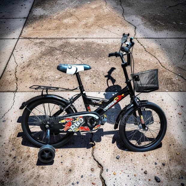 Steel Frame Size 16 Inch 4-7 Years Children Kids Bike Bicycle