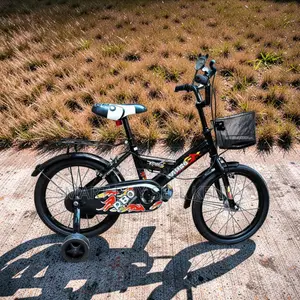 Rubber Tires Size 16 Inch 4-7 Years Children Kids Bike Bicycle