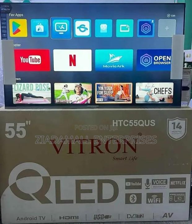 Vitron 55 Inch Qled Smart Android Entertainment Hub - thumbnail 2