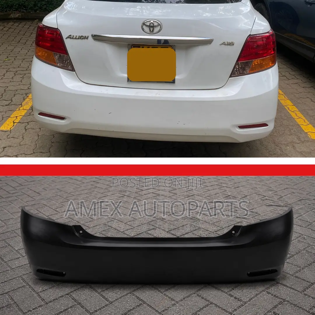 Toyota Allion Rear Bumper 260 2008. Amex
