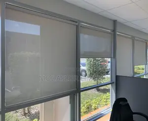 Sunscreen Roller Blinds for Office Window Comfort Use