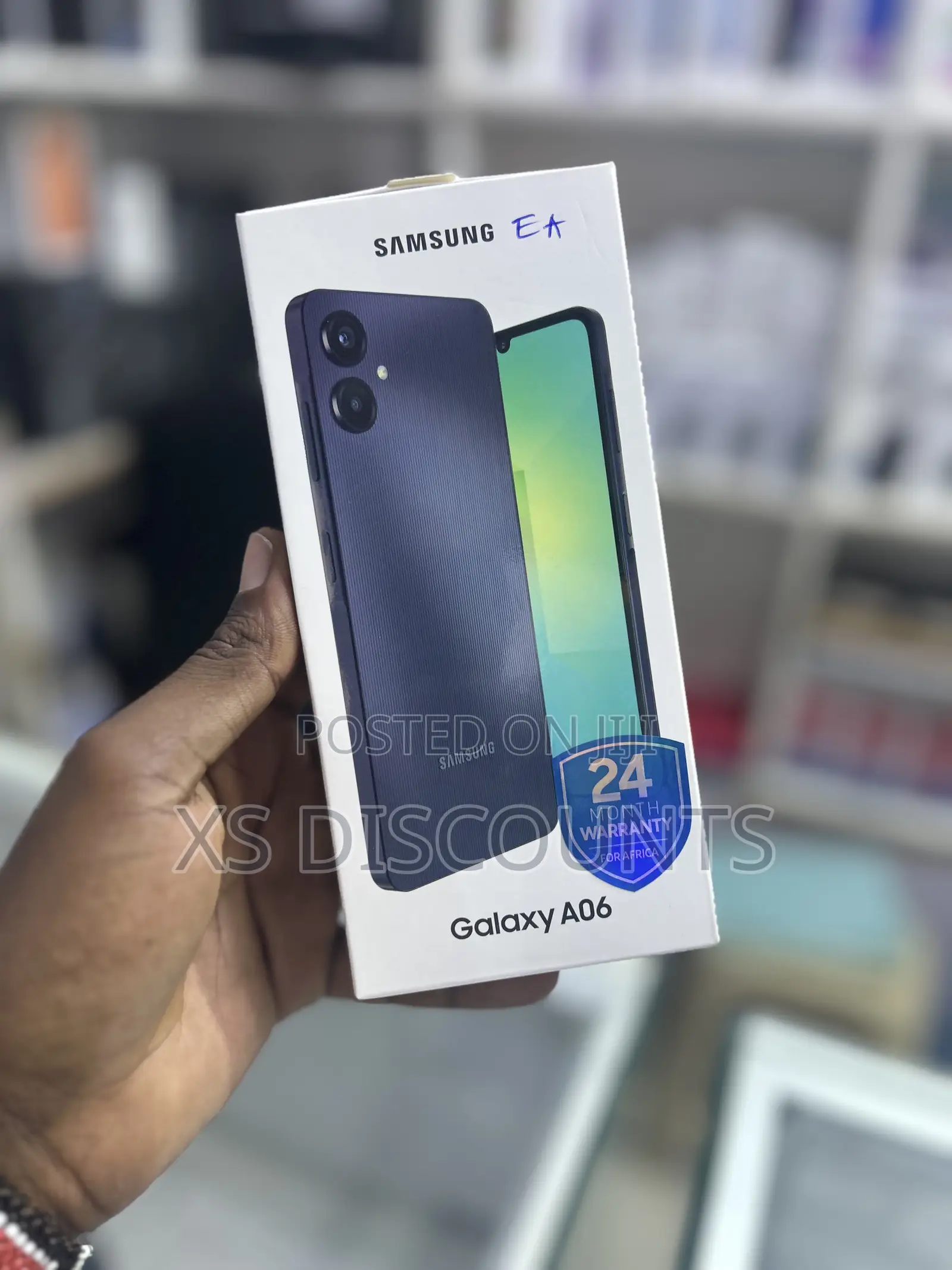 New Samsung Galaxy A06 64 GB Blue