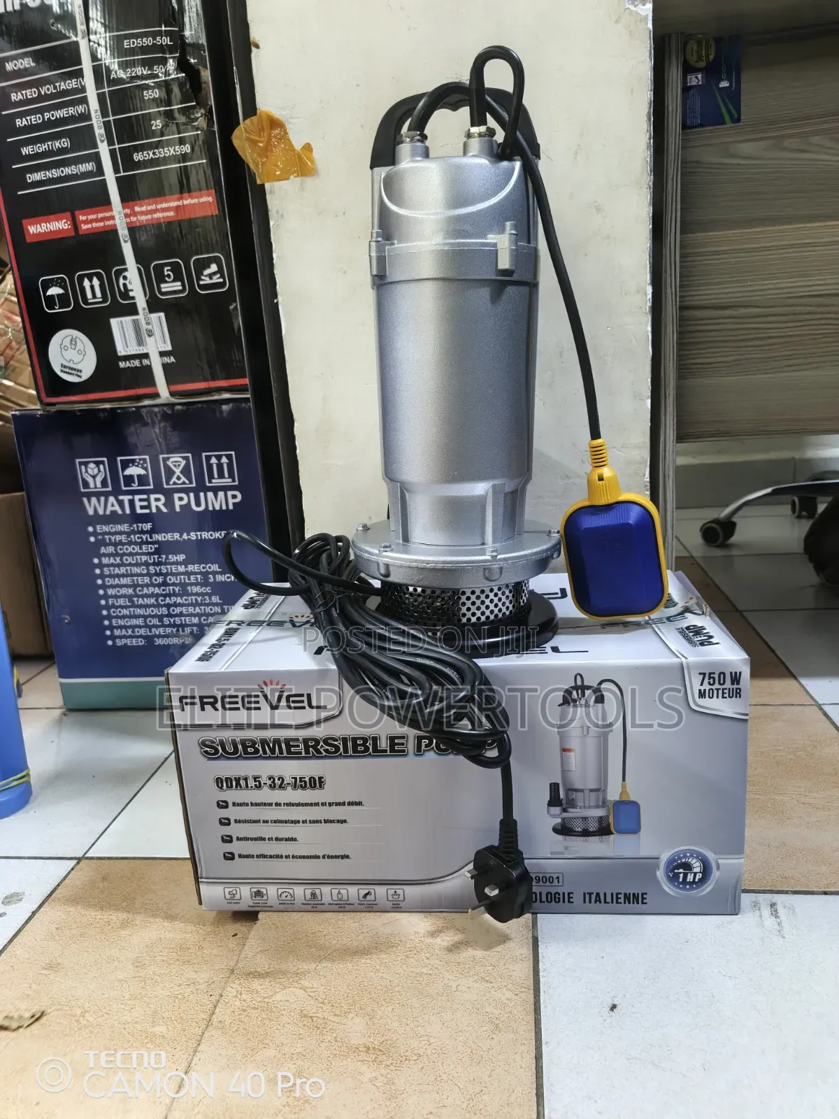1hp Freveel Submasible Water Pump