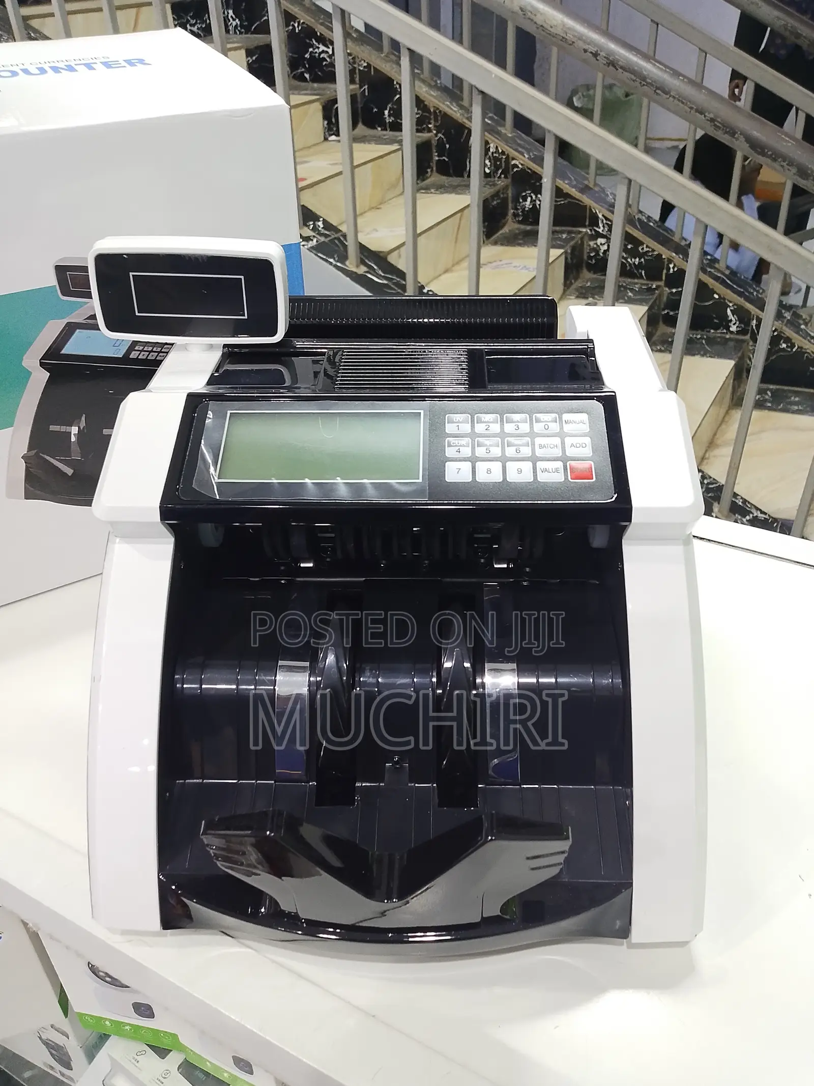 Intelligent Banknote Bill Counter With Counterfeit Detection