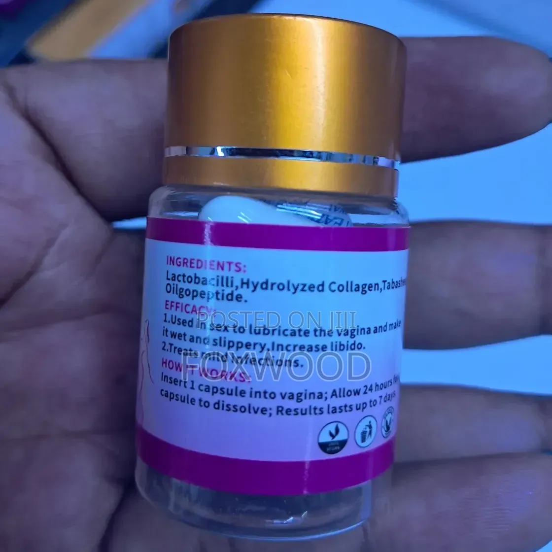 Slippery Wetness Capsule Yoni Pops