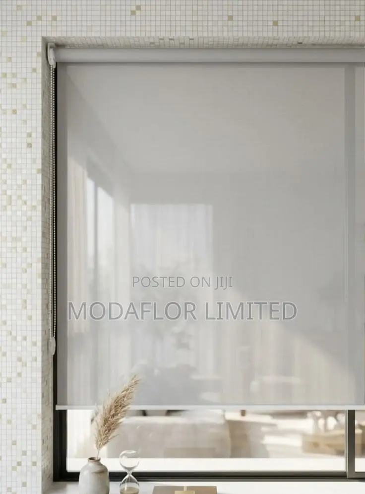 Sunscreen Roller Blinds for Modern Interior Windows