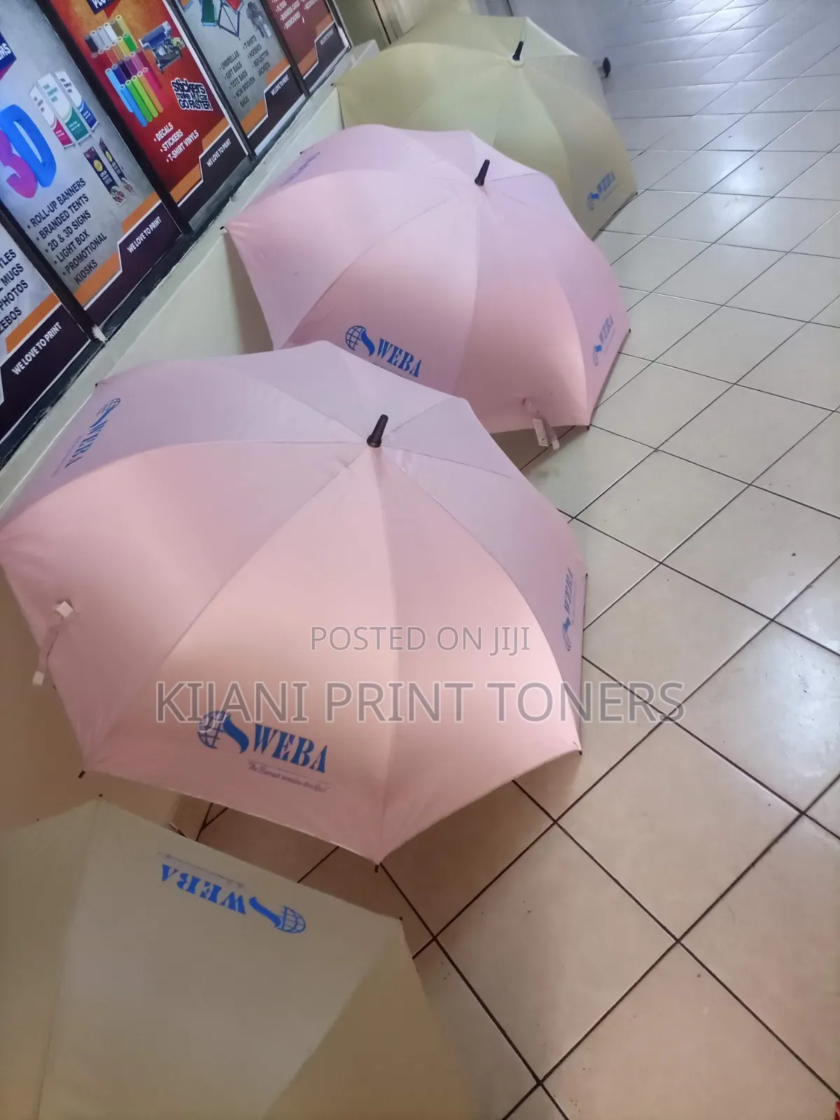 Umbrellas Branding