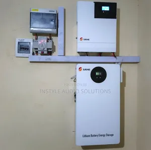 4kw Offgrid System - 5.12kwh Lithium - (4)620w Bifacial Solar Panels