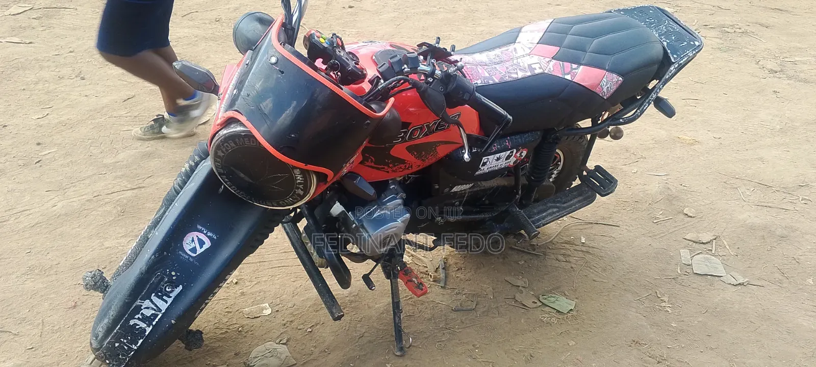 Bajaj Boxer 2021 Red