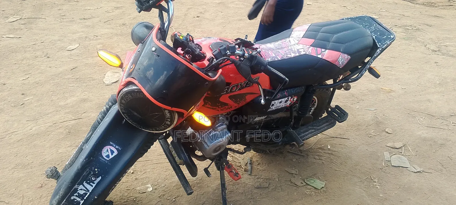 Bajaj Boxer 2021 Red