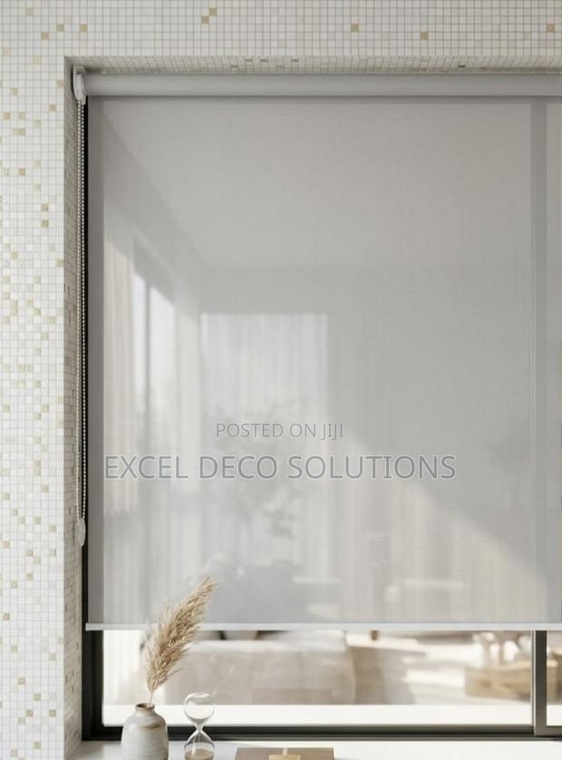 Sunscreen Roller Blinds for Home Window Light Control