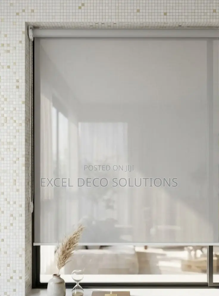 Sunscreen Roller Blinds for Home Window Light Control