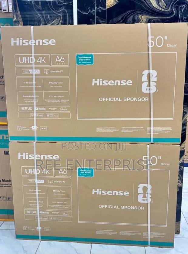 Hisense 50 Inches 50 A6qken Smart Tv Available - thumbnail 2
