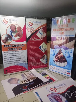 Narrow Base Roll-Up Banner Printing – Compact Portable Display