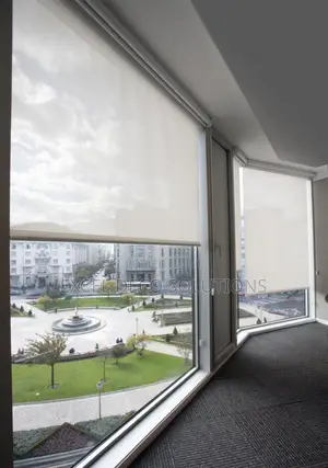 Sunscreen Roller Blinds for Clean Professional Windows