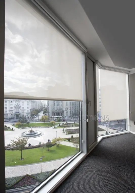 Sunscreen Roller Blinds for Clean Professional Windows