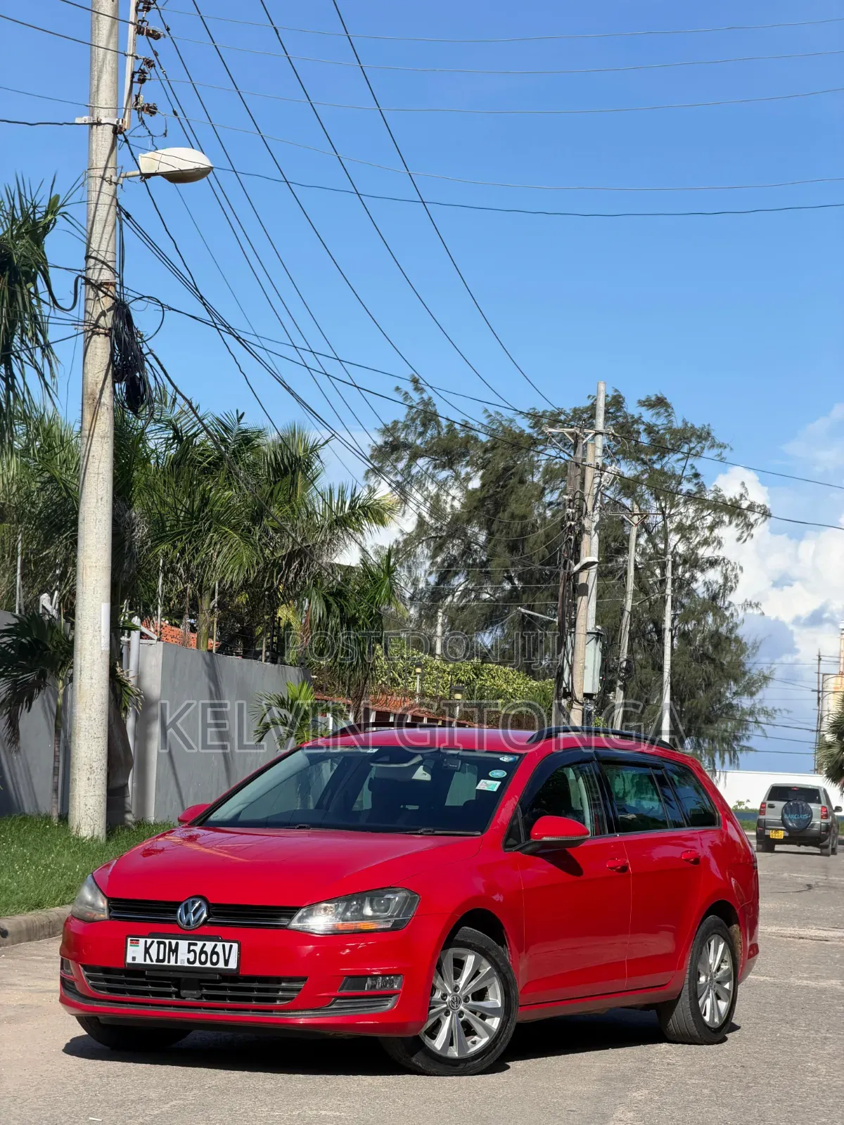 Volkswagen Golf 2015 Red