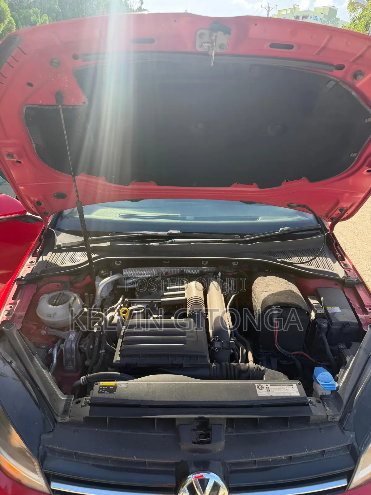 Volkswagen Golf 2015 Red