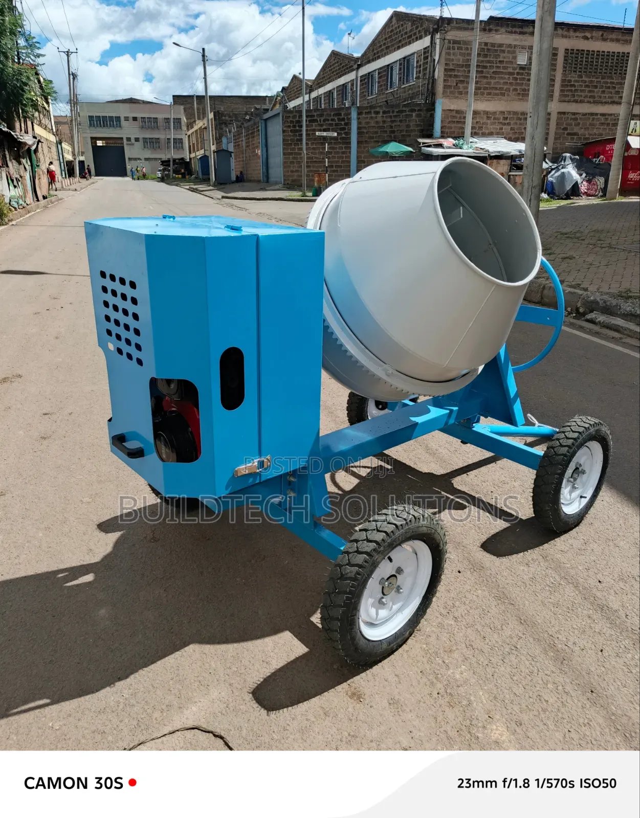 400l Aico Concrete Mixer – Fast Mixing, High Output