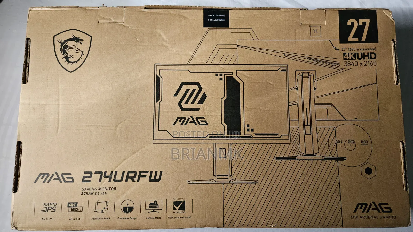 Msi Mag 274urfw Monitor