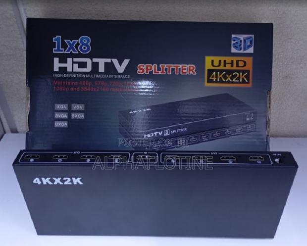 1 Input to 8 Outputs–Connect 1-Hdmi Source to 8 Screens Simultaneously