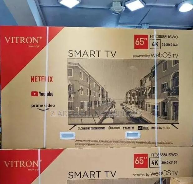 Webos 65 Inch Vitron Tv Frameless, Netflix Bluetooth and Youtube - thumbnail 2
