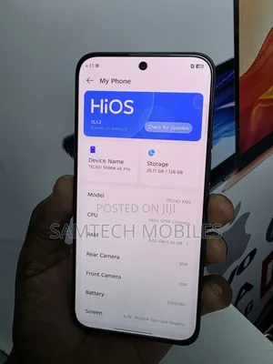 Tecno Spark 40 Pro 128 GB Black