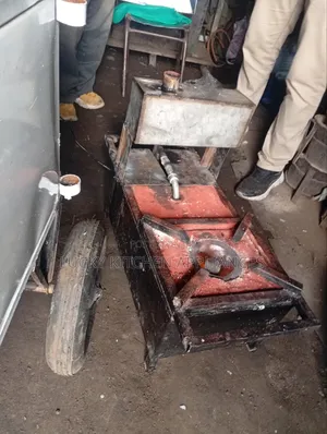 Modified Jiko /Burner It Use Used Oil to Burn.