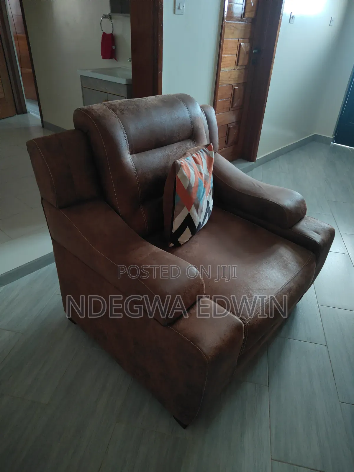 Brown Leather Seat for Sale