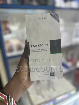 New Infinix Note 60 Pro 256 GB Black