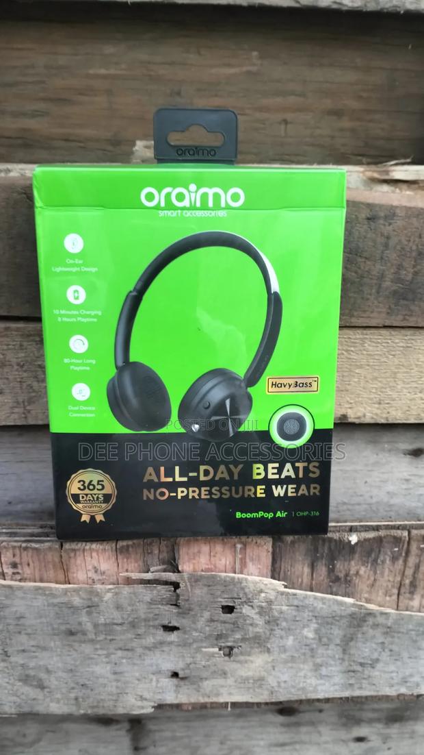 Oraimo Boom Pop Air Wireless Headphones - thumbnail 3