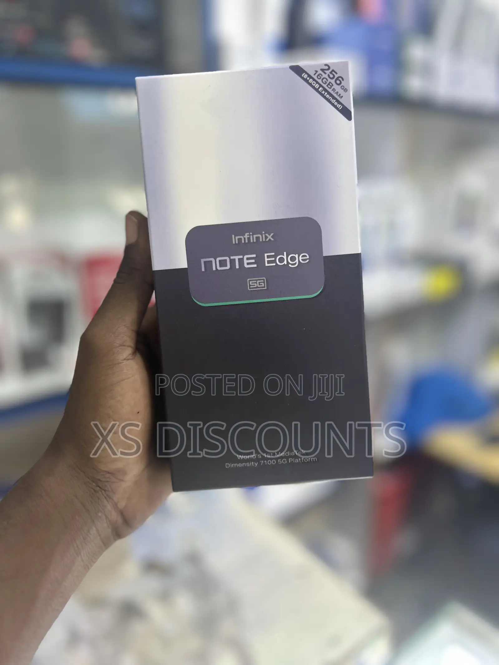 New Infinix Note Edge 256 GB Black