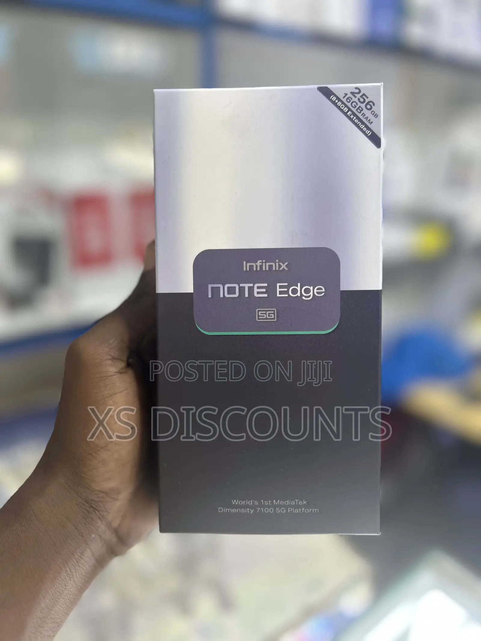 New Infinix Note Edge 256 GB Black