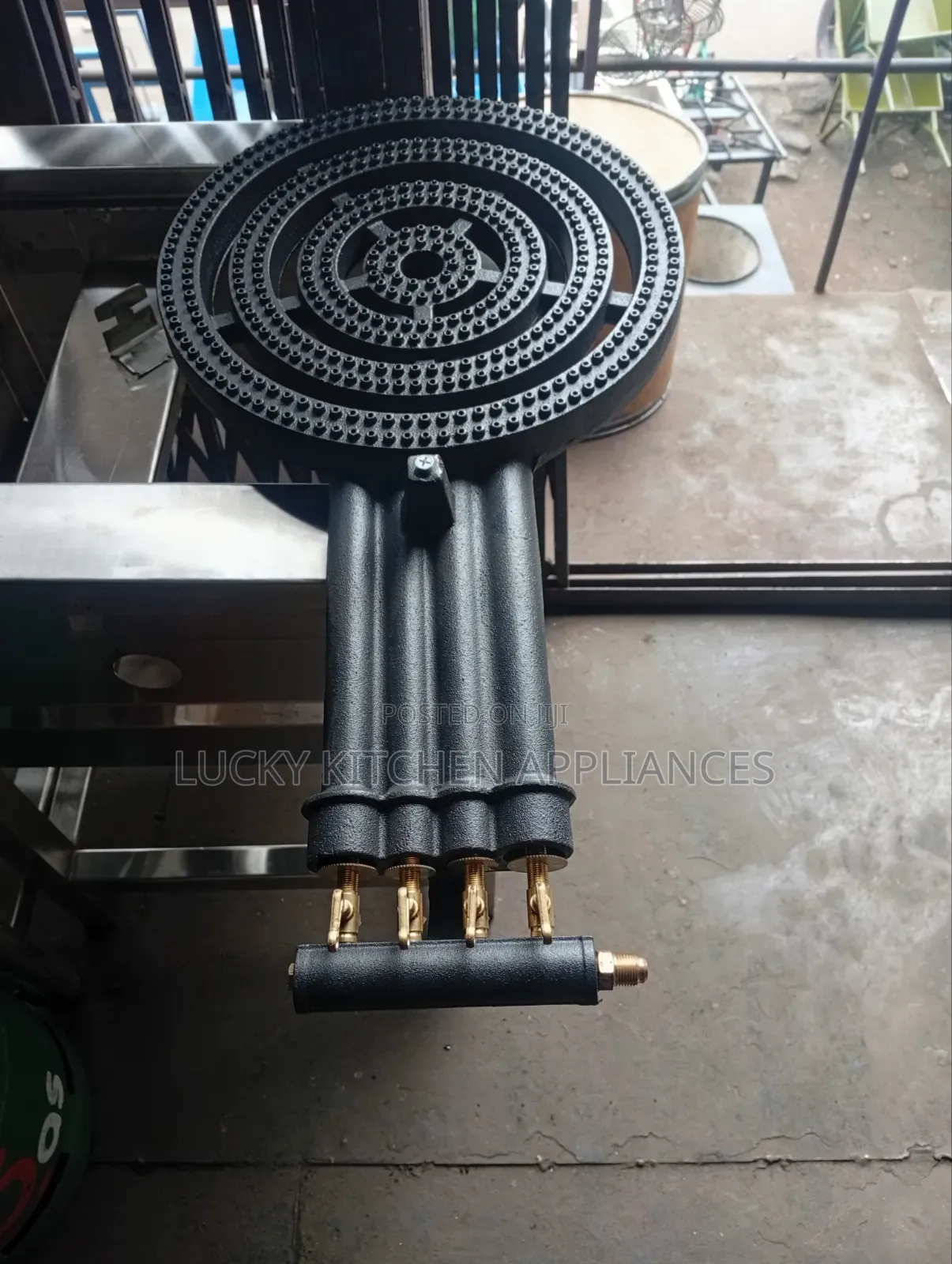 Four Rings Burner Ready Available