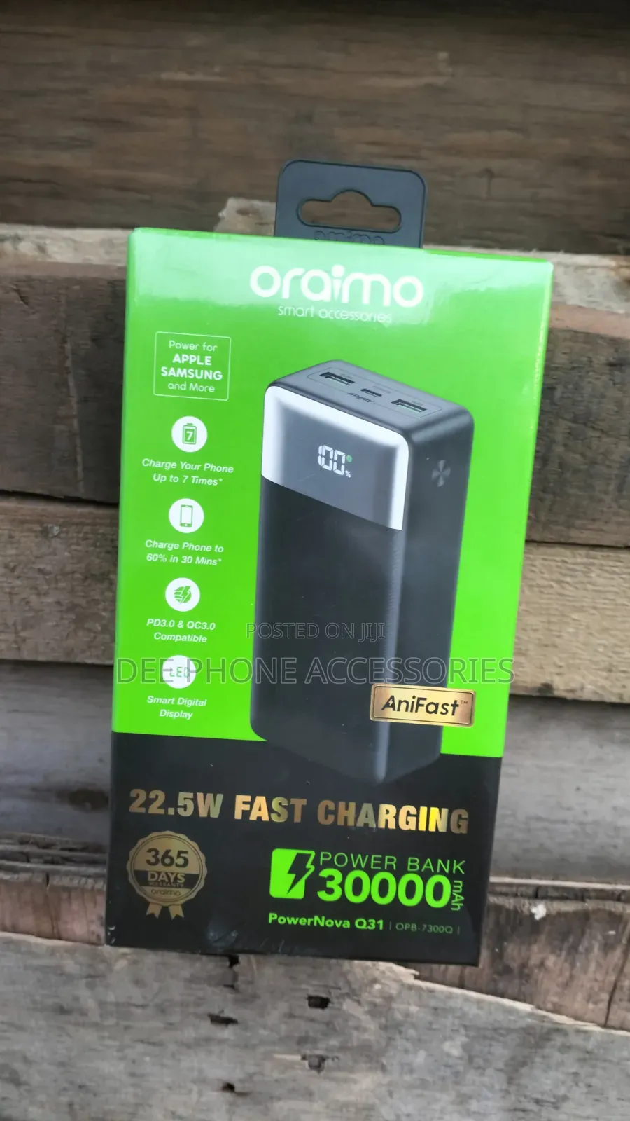 New Oraimo 30000mah Super Fast Power Bank