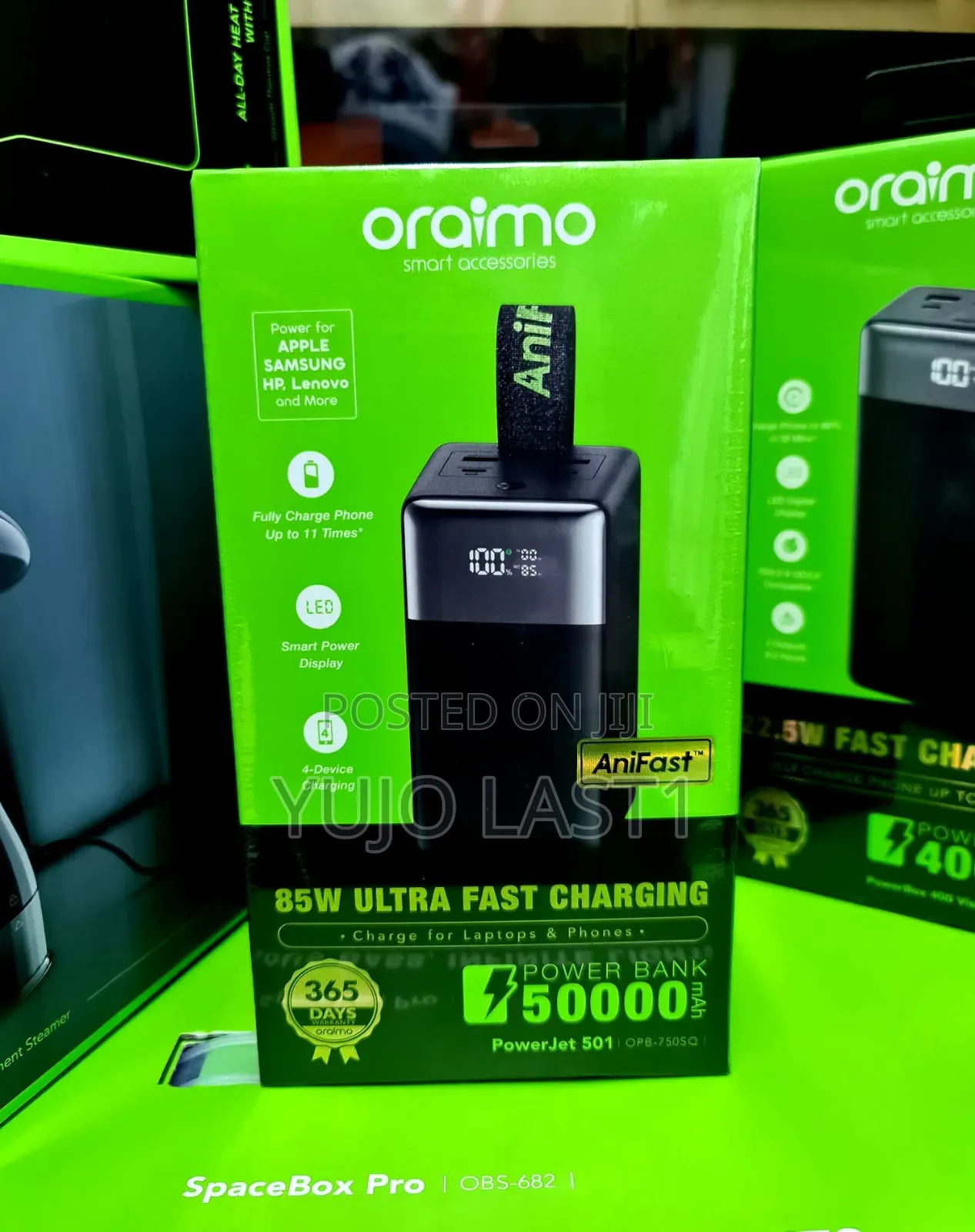 Oraimo Powerjet 130 27600mah 130w Power Bank