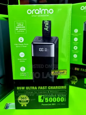 Oraimo Powerjet 130 27600mah 130w Power Bank