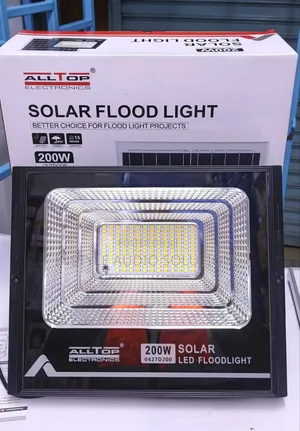 200w Top Quality Dc Solar Floodlight With Mounting Bracket Remote
