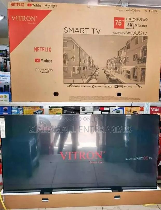 Vitron Webos 75 Inches Smart Vitron 75-Inch Webos Uhd Tv