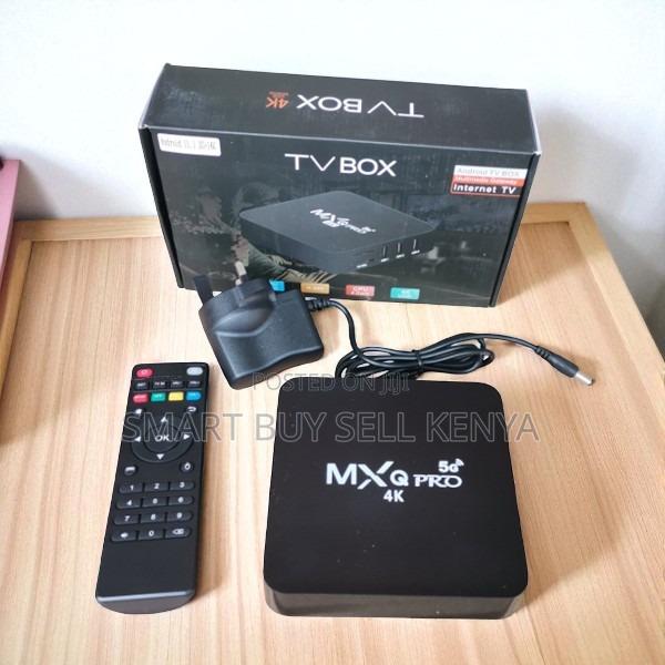 Built-in Wi-Fi 5g MXQ Pro 8gb Ram+128gb Rom Ultra Hd Android Tv Box