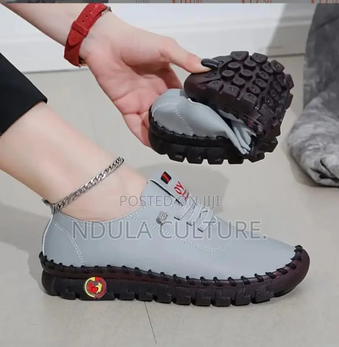 Rubber Sole Ladies Shoes