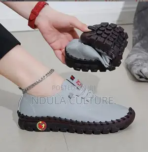 Rubber Sole Ladies Shoes