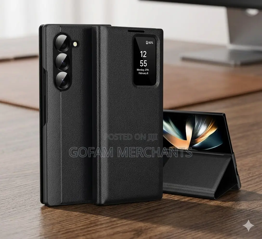 Smartview Black Flip Case for Samsung Galaxy Z Fold 4