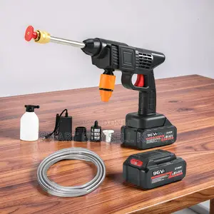 High Performance Compact Tool 96v Cordless Pressure Washer Gun Machine