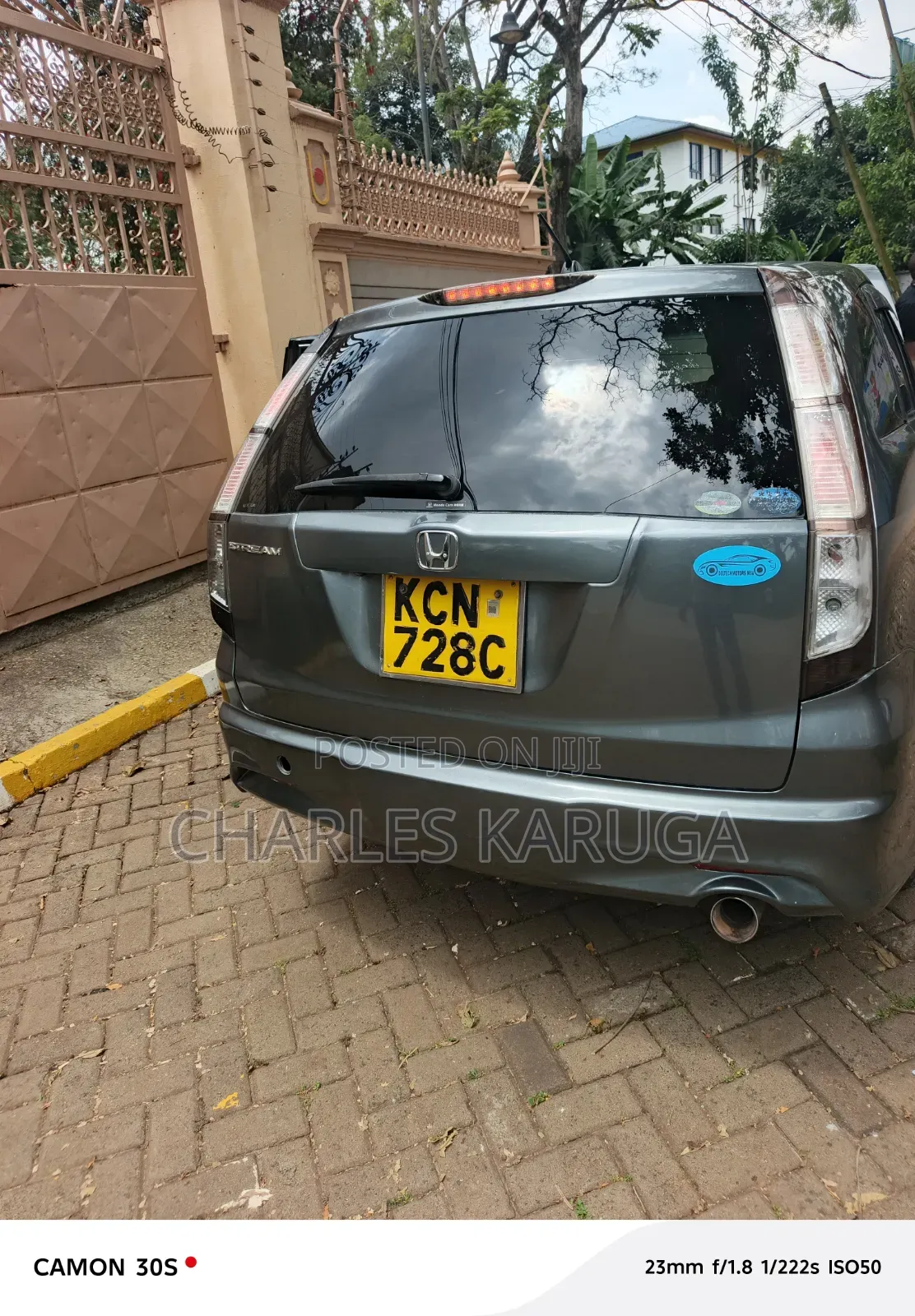 Honda Stream 2010 Gray